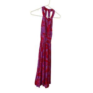 Anthropologie Abel The Label Women's Charlotte Halter Maxi Dress - Medium